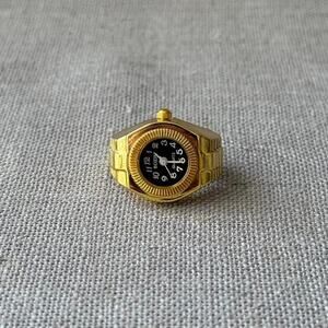 Unique vintage style gold ring MENS